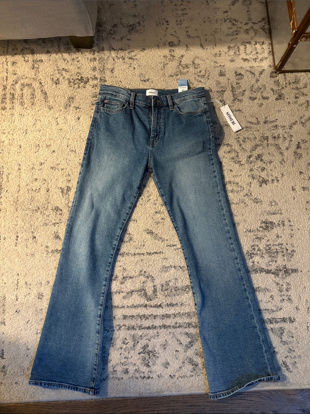 NWT Hudson Blair Bootcut High Rise Blue Jeans Size 29 - Picture 3 of 8